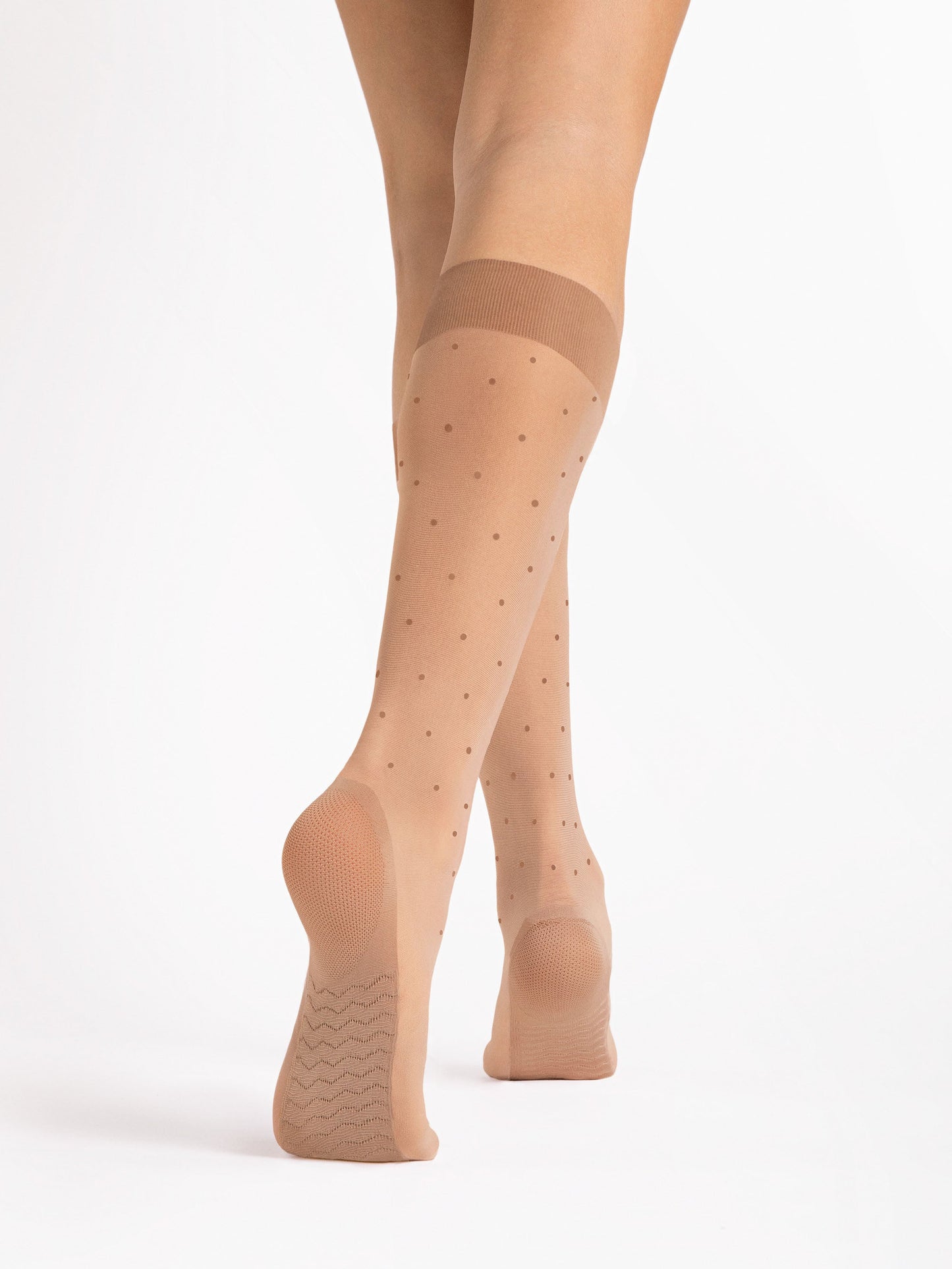 Fiore térdharisnya Dots Massage, 20 den