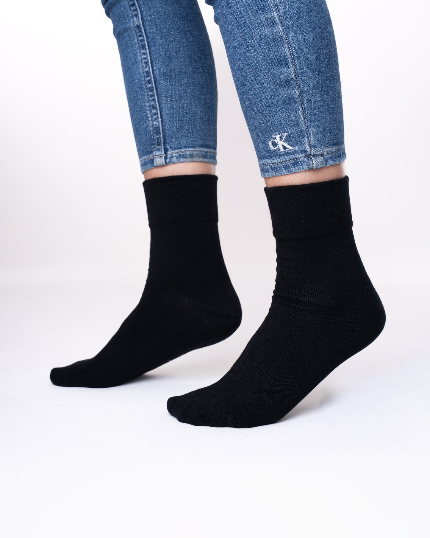 6 pár férfi egyszínü guminélküli zokni, 6280