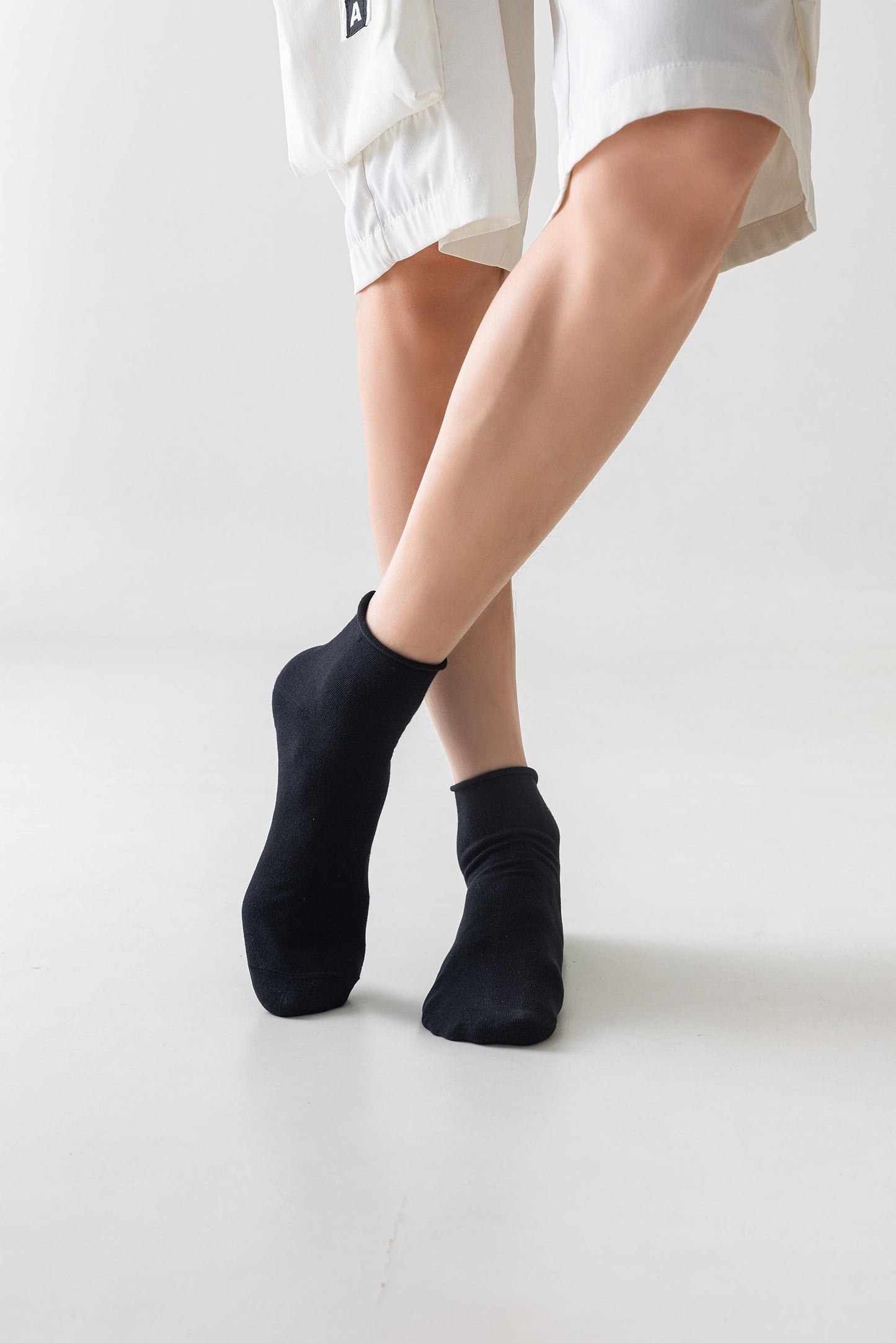 6 pár férfi alacsony zokni, guminélküli / antibakteriális / varrás nélküli, 6569 VÉKONY