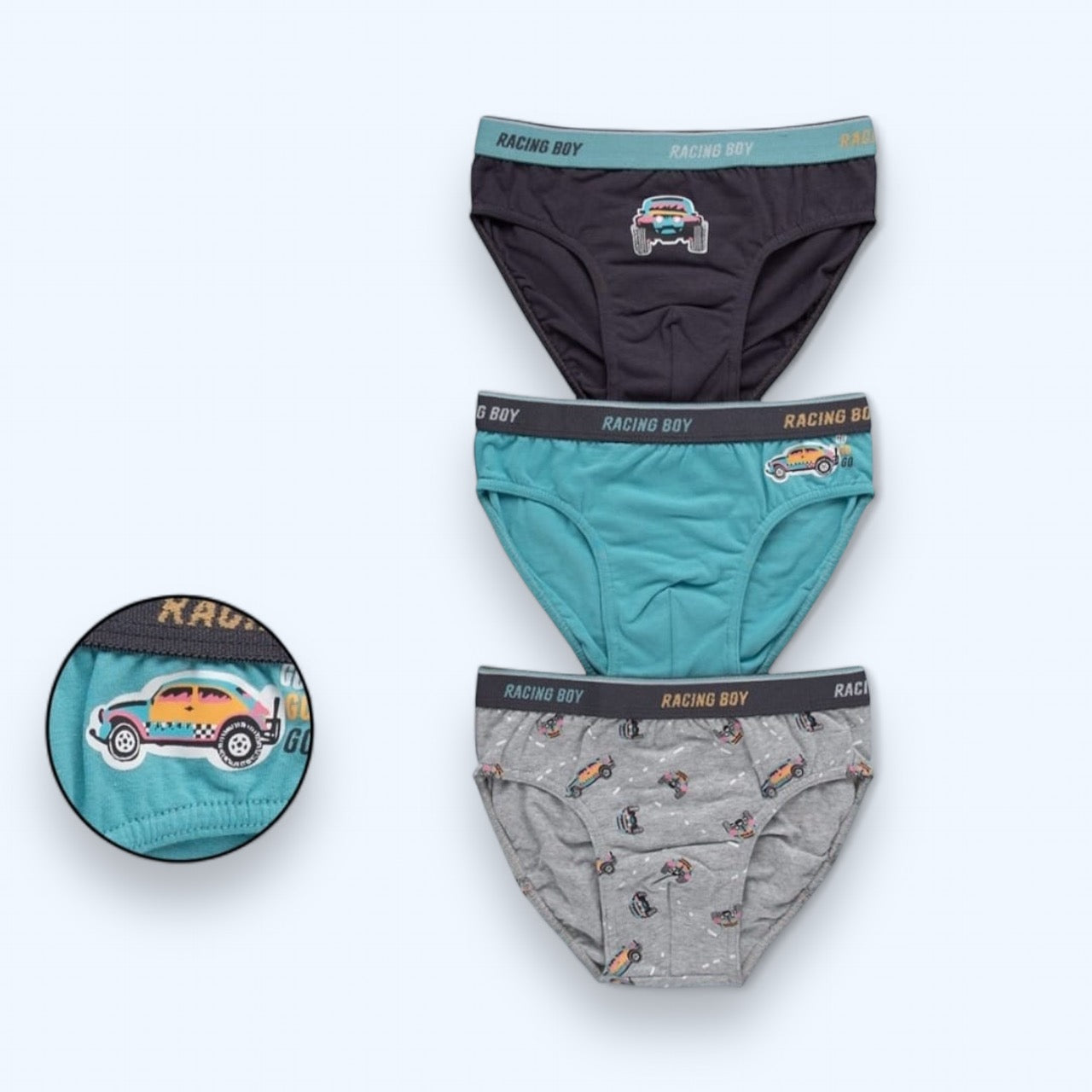 fiú alsónadrág Tress, 3618 racing