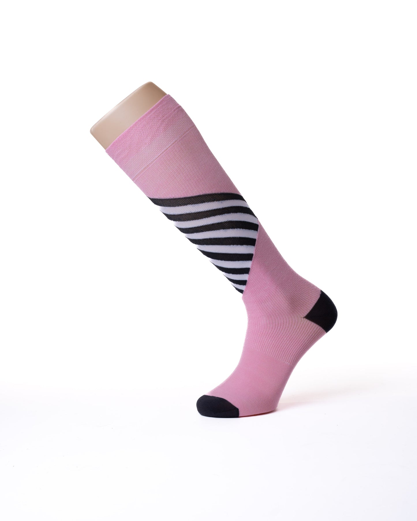 Speciális pamut kompressziós térdzokni, Lunanay rózsaszín