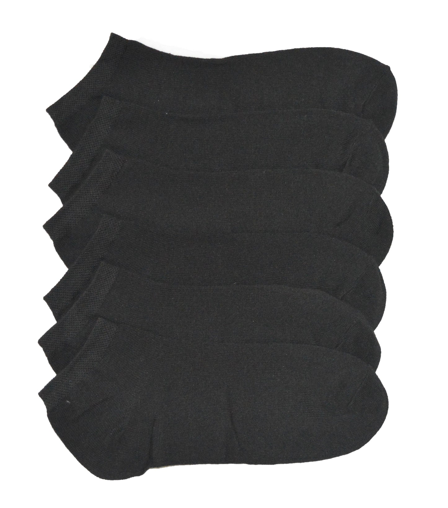 6 pár titokzokni bambusz szálakből, fekete 6226/5309