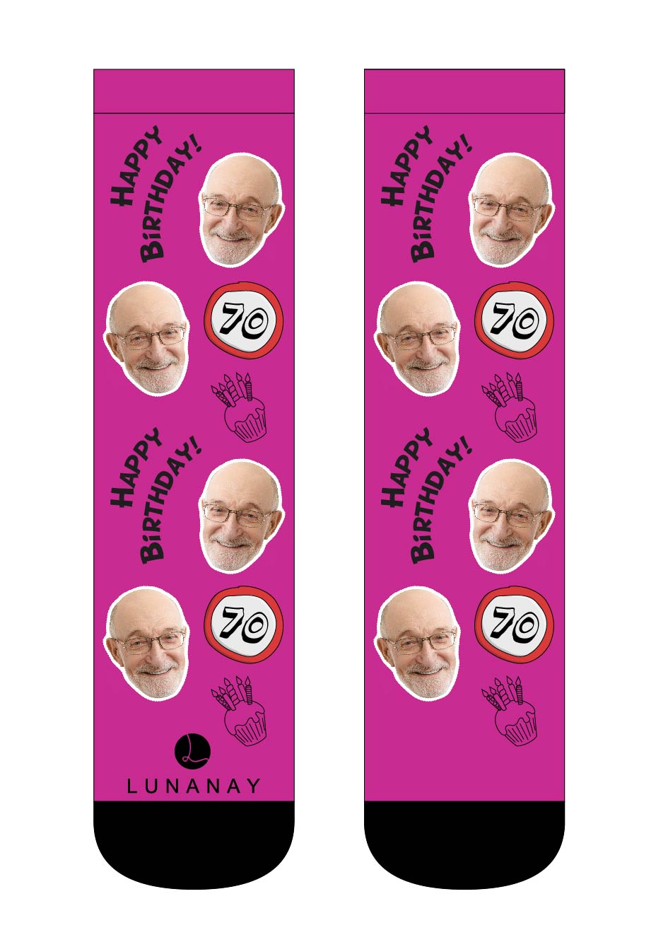 Személyre szabott zokni, 70 év