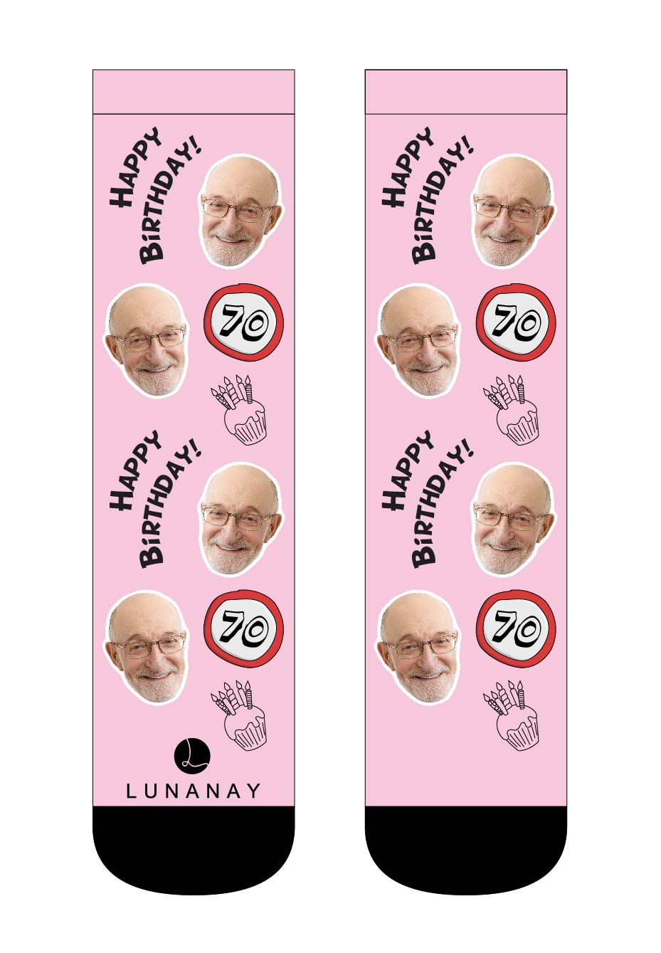 Személyre szabott zokni, 70 év