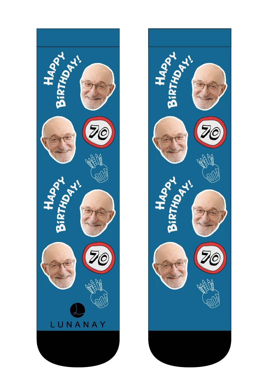 Személyre szabott zokni, 70 év
