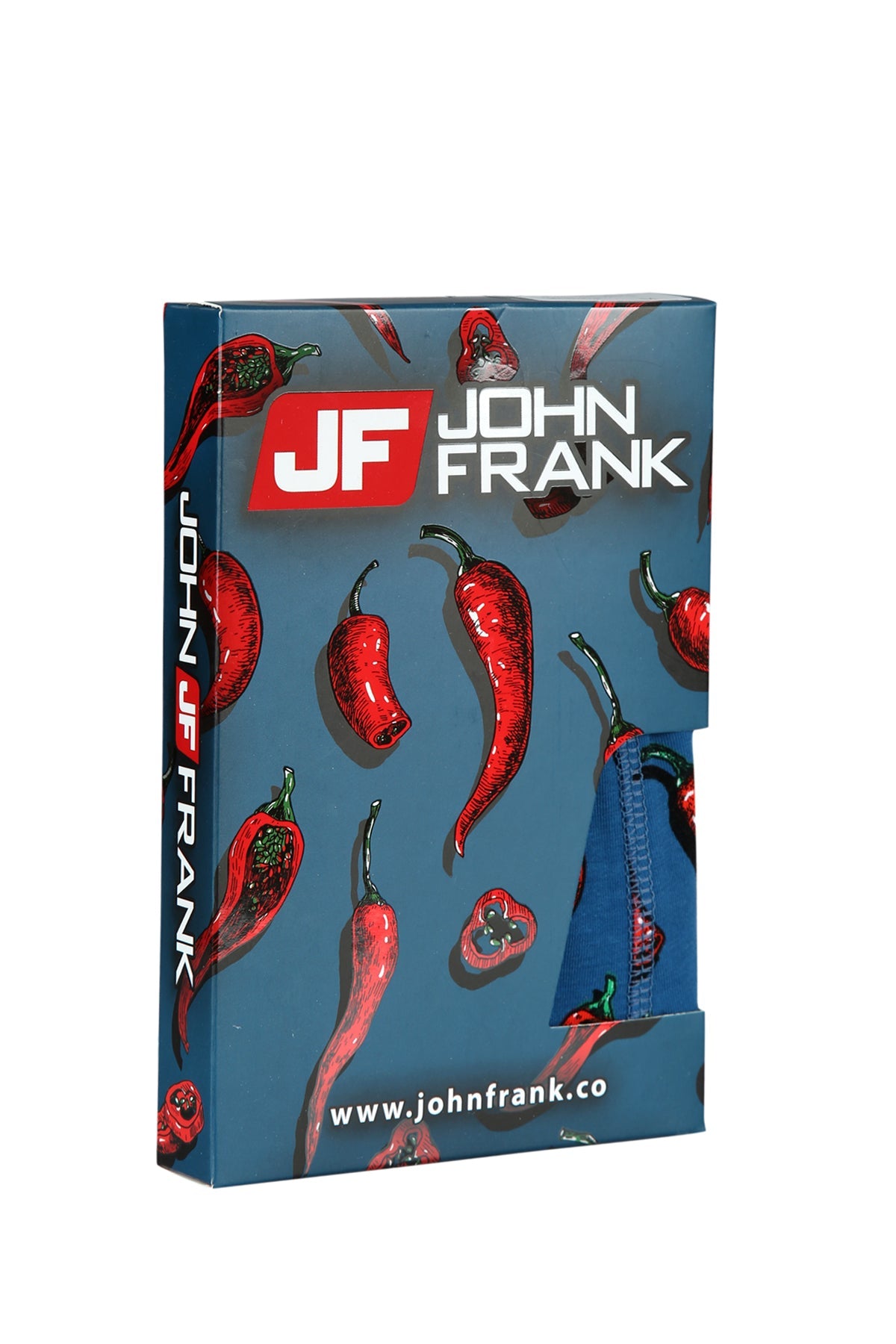 Prémium férfi boxeralsó John Frank, chilli kék