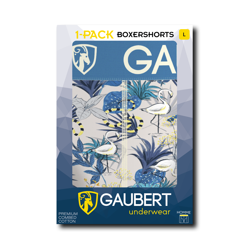 Férfi pamut boxeralsó Gaubert, GBP-007