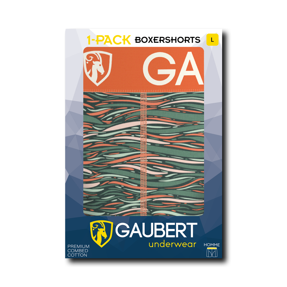 Férfi pamut boxeralsó Gaubert GBP-009