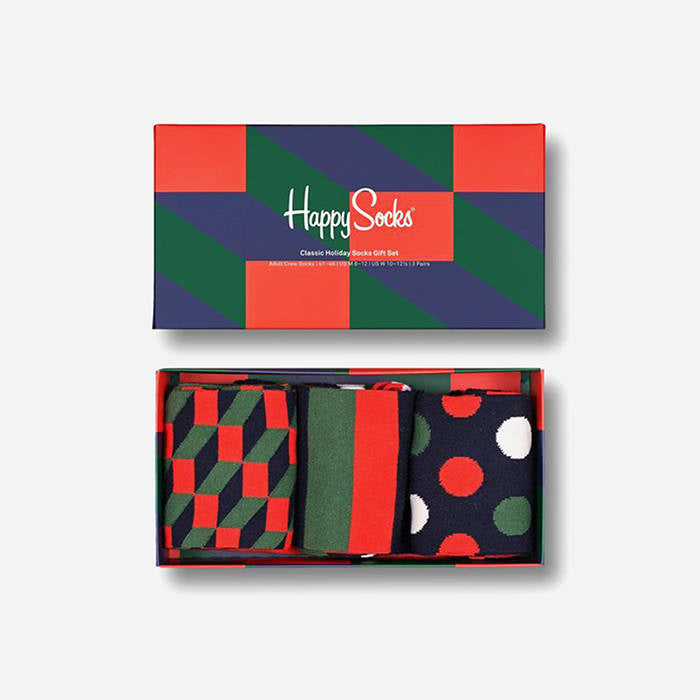 Karácsonyi ajándékcsomag 3/1, Happy socks