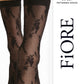 Fiore nejlon zokni Rosa, 20 den, fekete