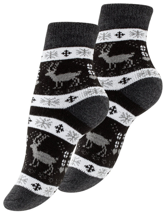 2 pár termo zokni hópelyhekkel VCA, 4107