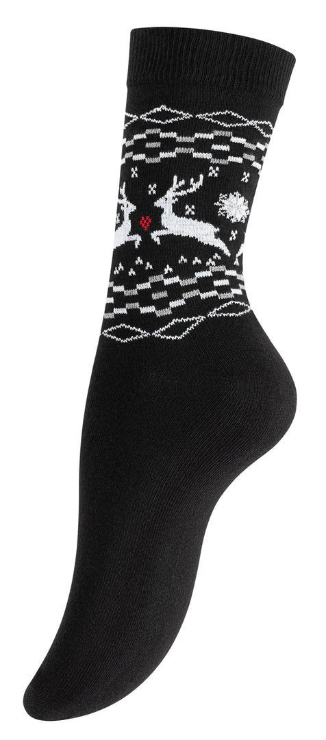 3 pár női zokni téli mintával, VCA 4128