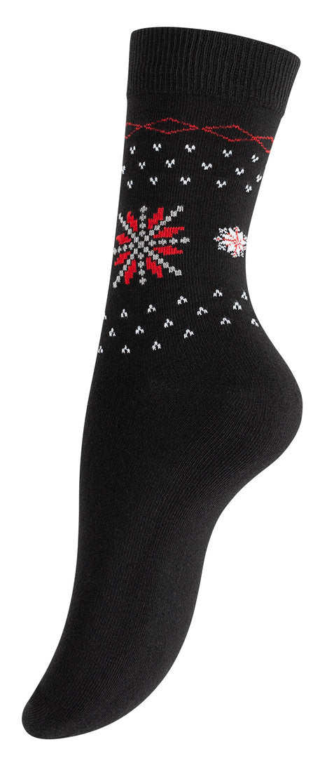 3 pár női zokni téli mintával, VCA 4128