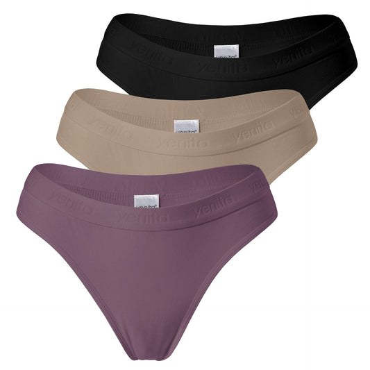 Női pamut tanga Sport 3/1, Yenita 5054