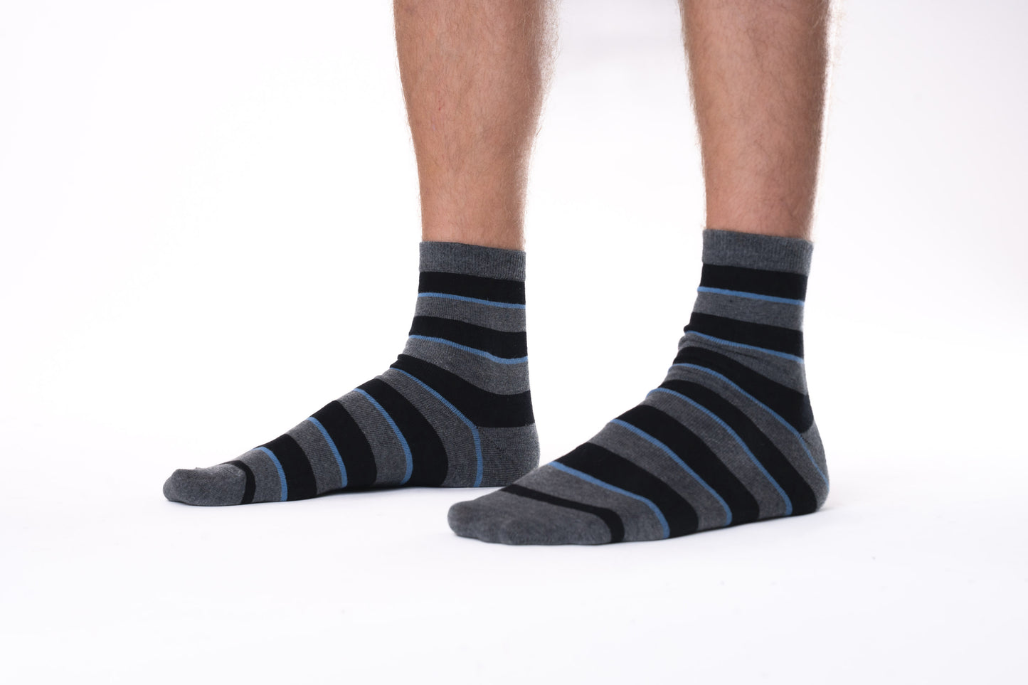 6 pár férfi félmagas zokni, 6390