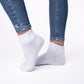 6 pár guminélküli titok zokni, fehér 6457