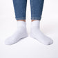 6 pár guminélküli titok zokni, fehér 6457