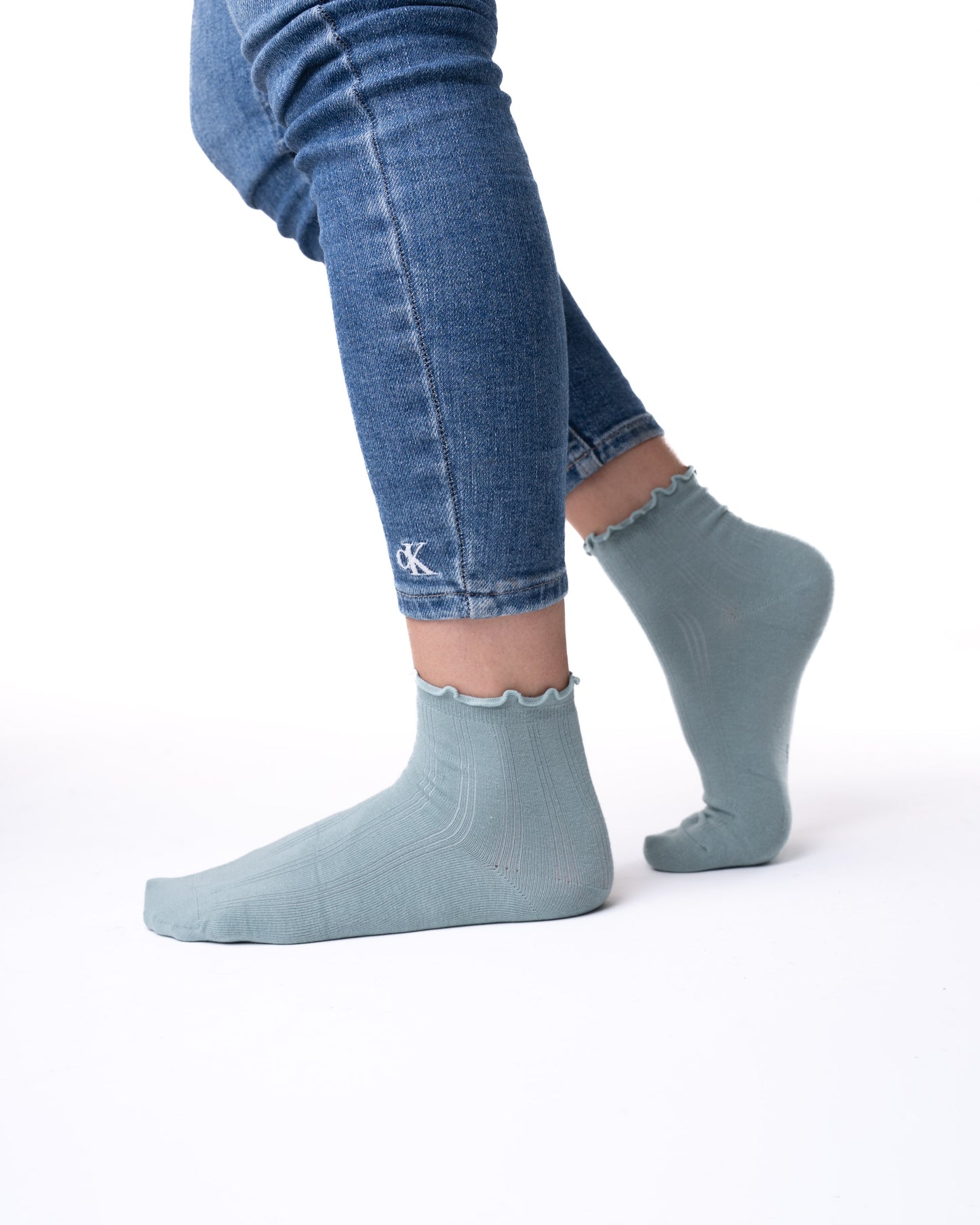 6 pár női antibakteriális guminélküli és varrás zokni, mix 5859