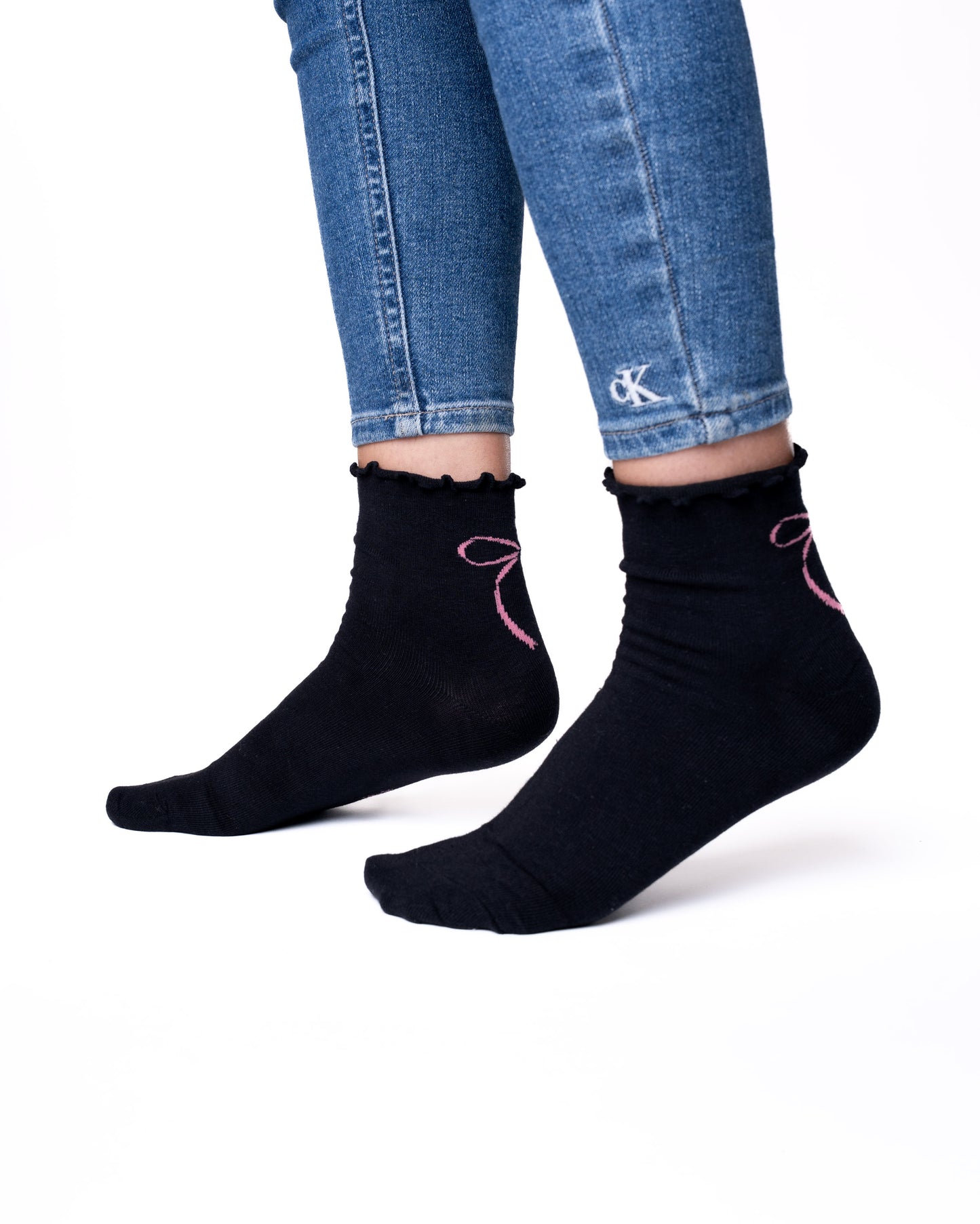 6 pár női guminélküli zokni, félmagas 5826 mini vegyes minták