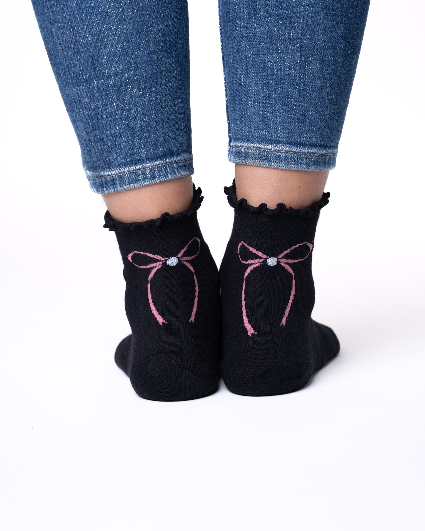 6 pár női guminélküli zokni, félmagas 5826 mini vegyes minták