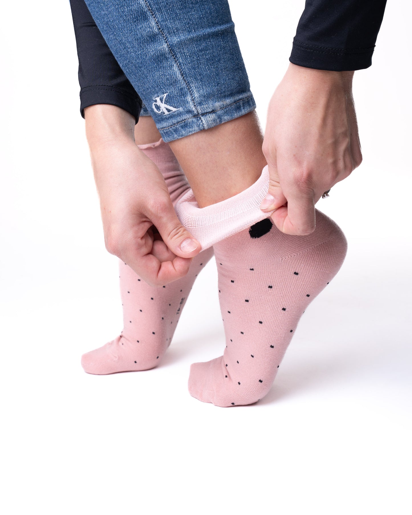 6 pár női guminélküli zokni, félmagas macska 5682