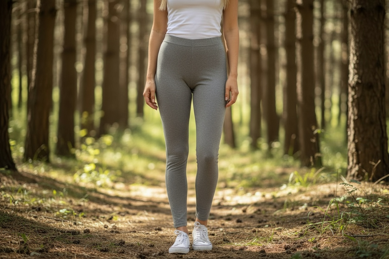 Puha, meleg bársonyhatású leggings, 2300 szürke