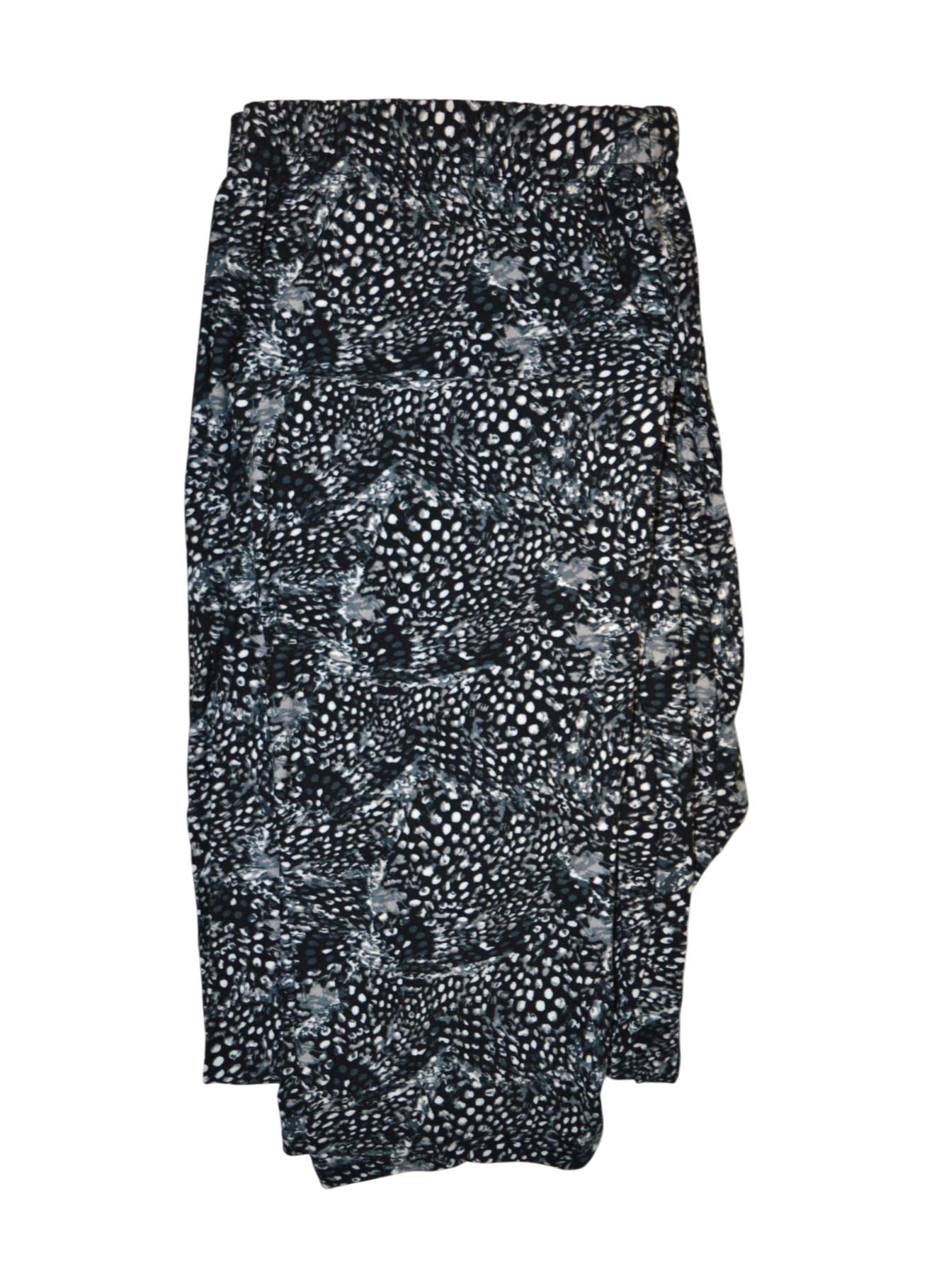 Pamut leggings nagyobb méretekre 1639, mini pöttyös