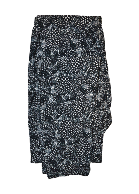 Pamut leggings nagyobb méretekre 1639, mini pöttyös