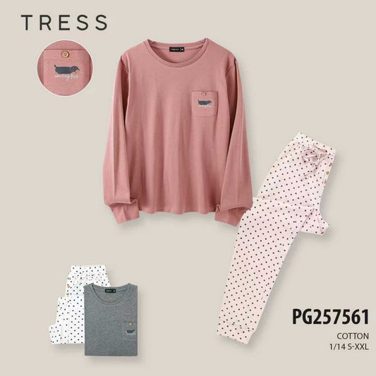 Női hosszú pizsama, Tress 7561 Sending Love