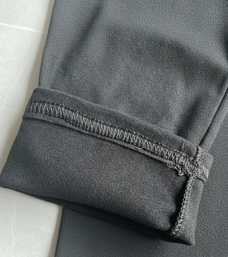 Puha, meleg bársonyhatású leggings, 2300 fekete