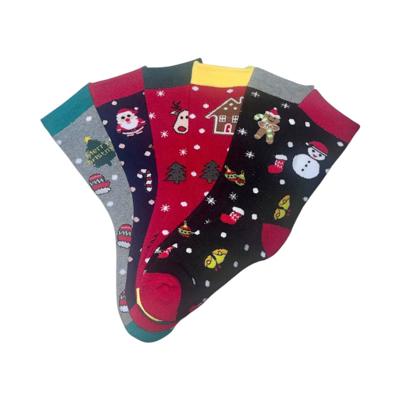3 pár vastag gyerekzokni, karácsony 7254