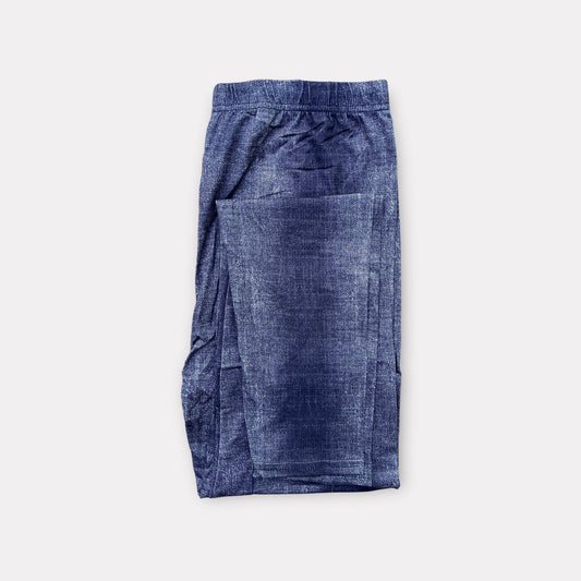 Pamut leggings nagyobb méretekhez 1639, denim jeans szürke