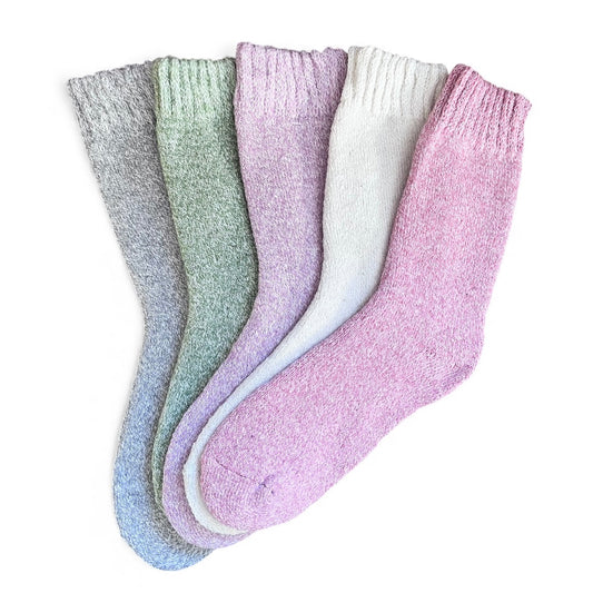 3 pár alpaka keverék gyapjú zokni, 5770 pastel