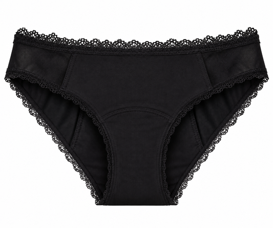 Ivy – menstruációs bugyi, fekete