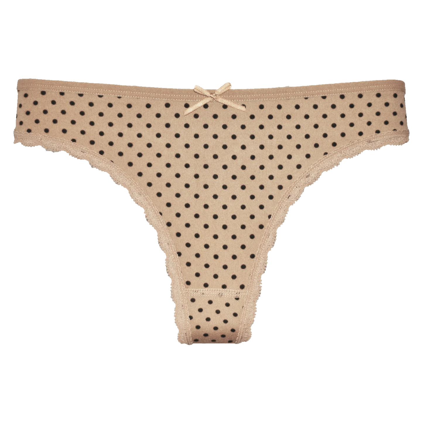női pamut tanga pöttyökkel, Fine Woman 818