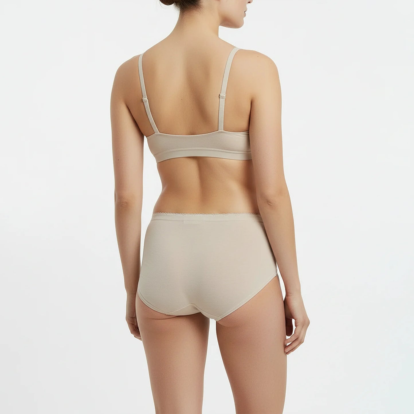 5x női MIDI slip bugyi organikus pamutból, Gaubert 9103