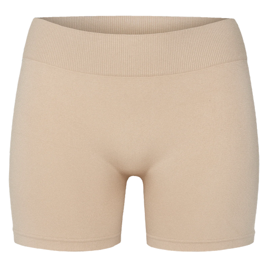 Női varrásmentes kerékpáros rövidnadrág, Gaubert 3001 bőr