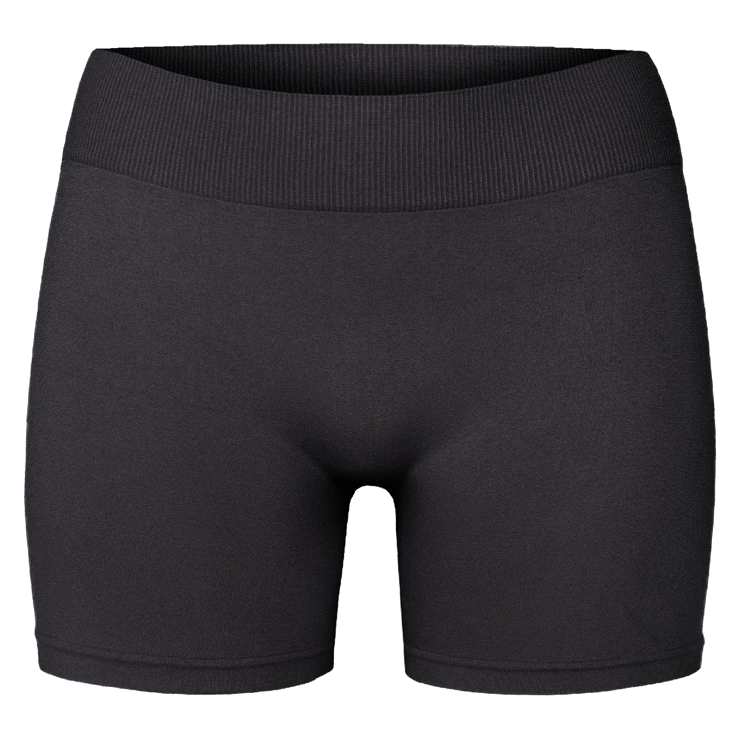 Női varrásmentes kerékpáros rövidnadrág, Gaubert 3001 fekete