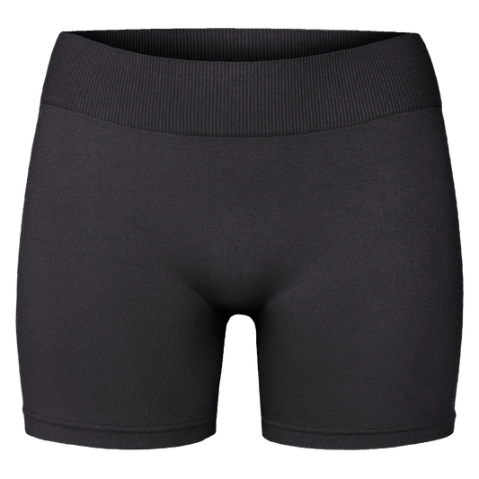 Női varrásmentes kerékpáros rövidnadrág, Gaubert 3001 fekete