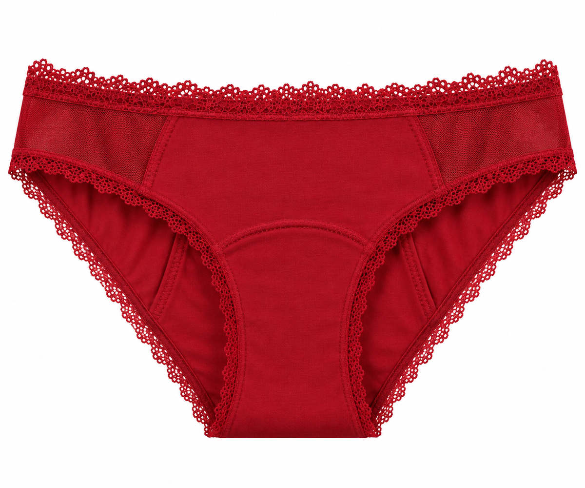Ivy – menstruációs bugyi, piros