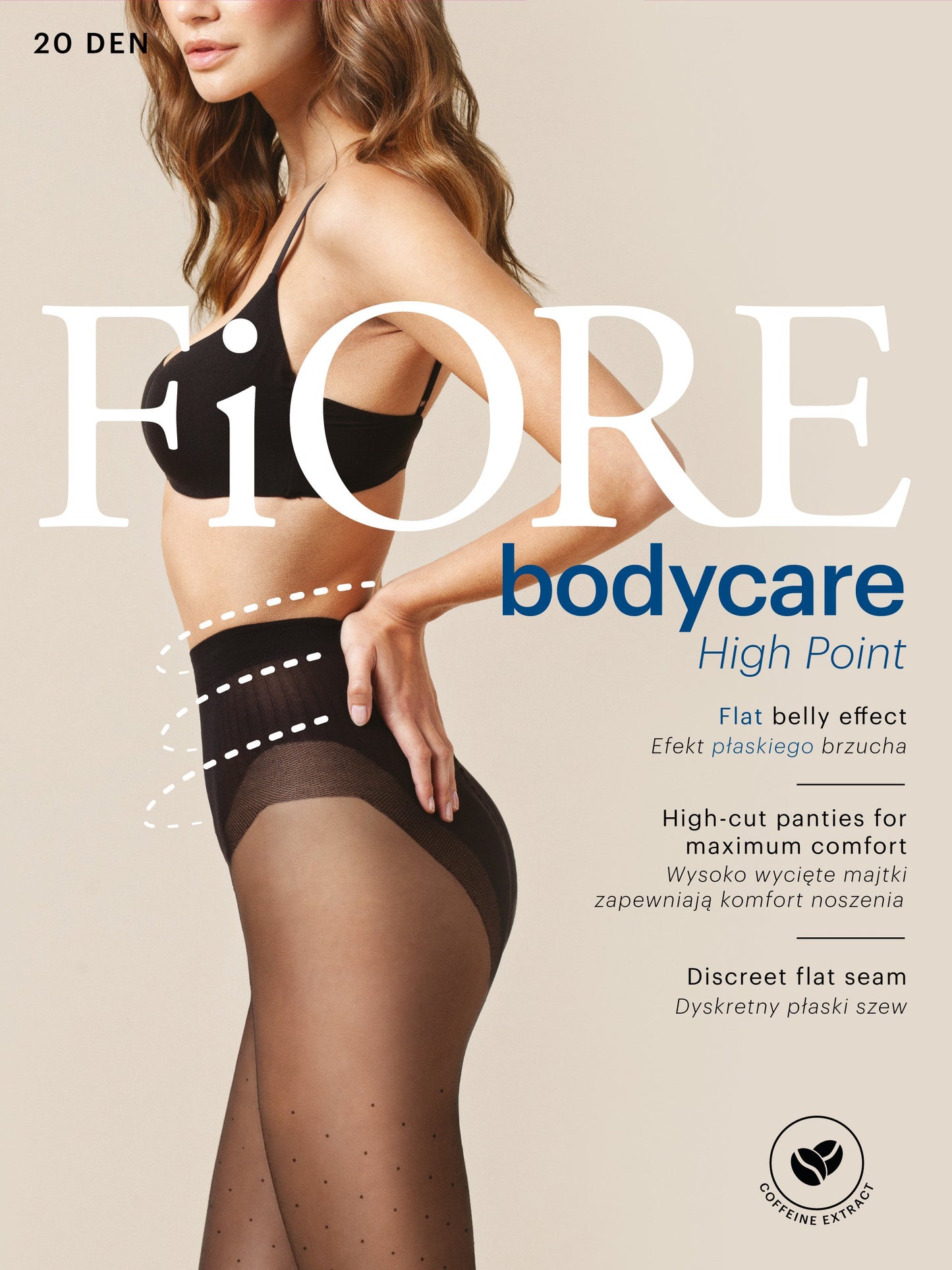 Fiore Bodycare karcsúsító harisnyanadrág High point, 20 DEN