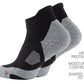 Sport zokni, megerősített sarokrész, VCA 2145 fekete