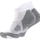 Sport zokni, megerősített sarokrész, VCA 2145, fehér