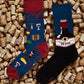 Cabernet Sockvignon Many mornings mintás zokni