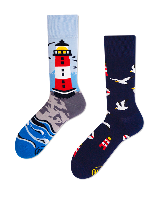 Nordic Lighthouse Many mornings mintás zokni